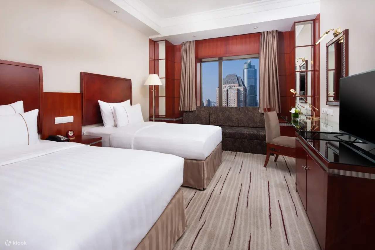 [Near Xujiahui Metro Station] Shanghai Jian Guo Hotel Accommodation Package
